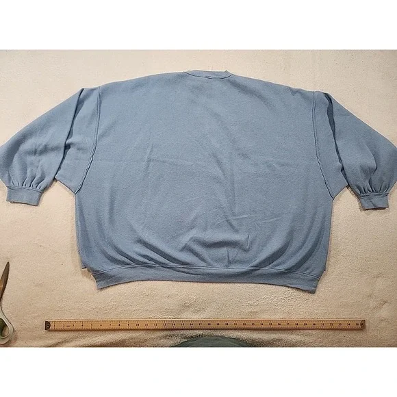 Free People Blue Oversized Tunic Shirt Blue Size Small - Picture 6 of 7